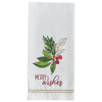 Merry Wishes Dishtowel