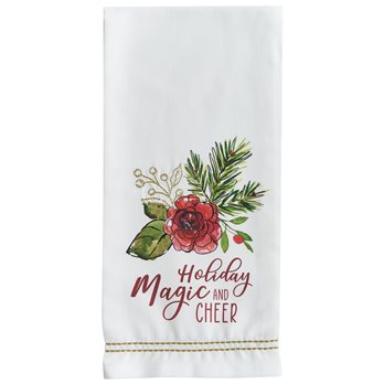 Holiday Magic And Cheer Dishtowel