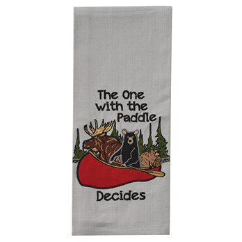 The One With The Paddle Decides Dishtowel