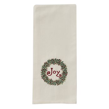 Joy Wreath Dishtowel