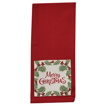 Merry Christmas Dishtowel