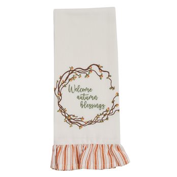 Welcome Autumn Dishtowel