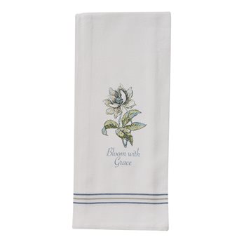 Bloom With Grace Dishtowel