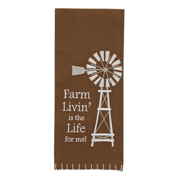 Farm Livin' Dishtowel