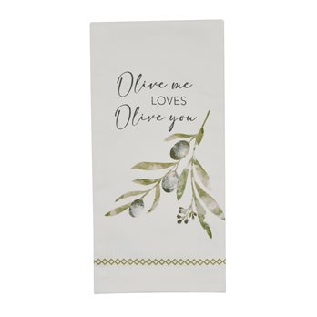 Olive Me Loves Decorative Dishtowel