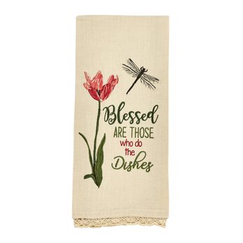 Blessed Are Those Dishtowel