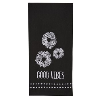 Good Vibes Dishtowel