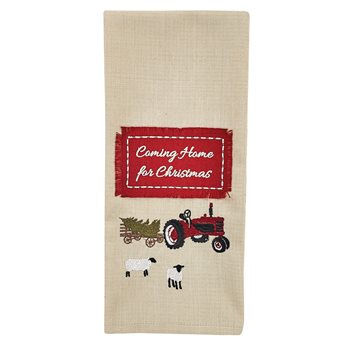 Home For Christmas Dishtowel