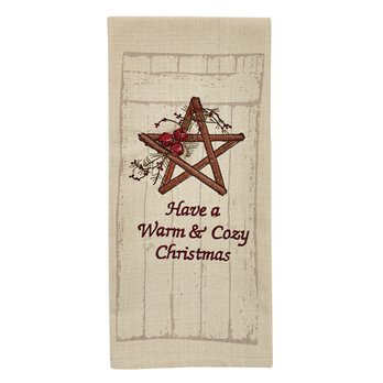 Tobacco Stick Star Dishtowel