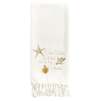 Dear Santa Decorative Dishtowel