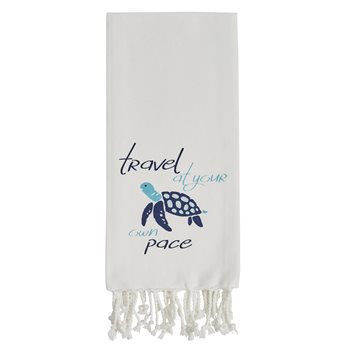 Travel At Your Own Pace Dishtowel