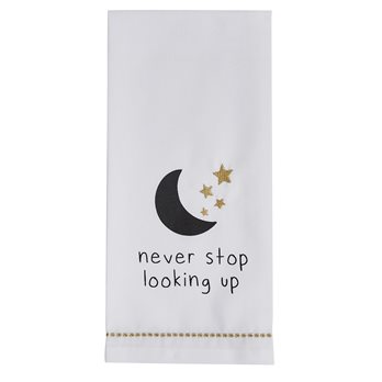 Never Stop Looking Up Dishtowel