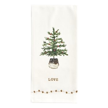 Love Tree Dishtowel