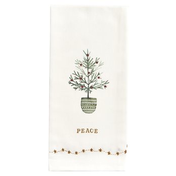 Peace Tree Dishtowel