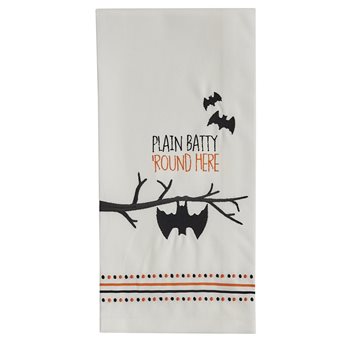 Plain Batty Decorative Dishtowel