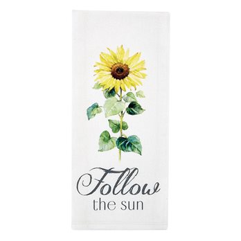 Follow The Sun Dishtowel