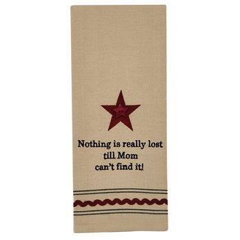 Nothing Til Mom Dishtowel