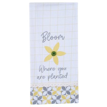 Bloom Flour Sack Dishtowel