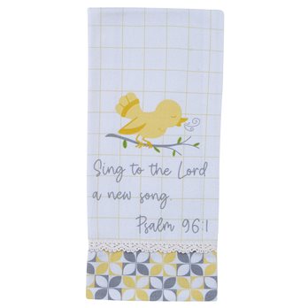 Sing To The Lord Flour Sack Dishtowel