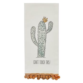 Can'T Touch This Printed Dishtowel