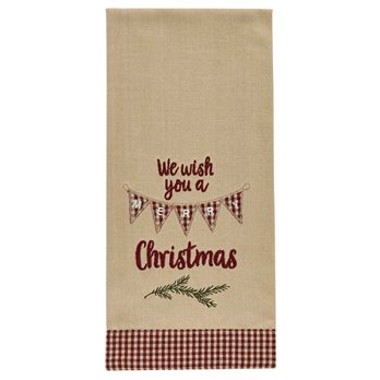 Wish You A Merry Dishtowel