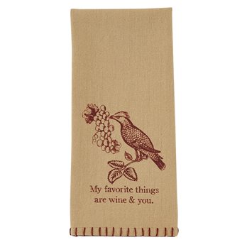 My Favorite Things Dishtowel