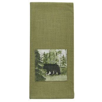 Watercolor Bear Dishtowel