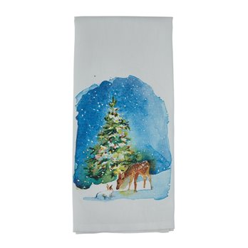 Quiet Winter Printed Towel