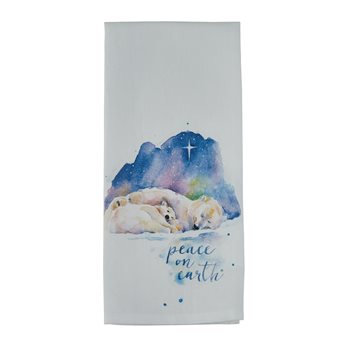 Peace On Earth Printed Towel