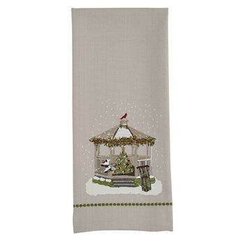 Gazebo Printed/Embroidered Dishtowel