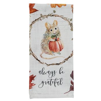 Harvest Home Mouse Dishtowel