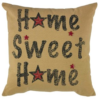 Home Sweet Hme Prnt Pillow 20 Cover