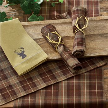 Hampton Plaid Table Runner 16X90