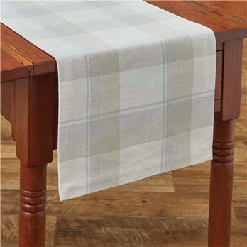 White And Wheat Table Runner 13X36