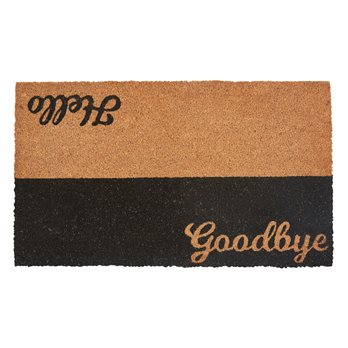 Hello/Goodbye Doormat