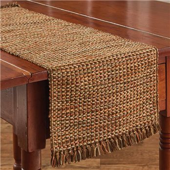 Harvest Tweed Table Runner 13X36