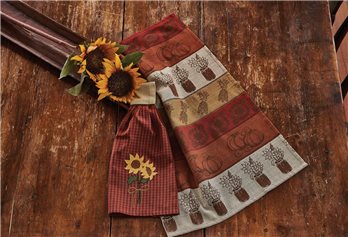 Indian Corn Jacquard Dishtowel