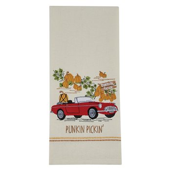 Punkin Pickin' Dishtowel