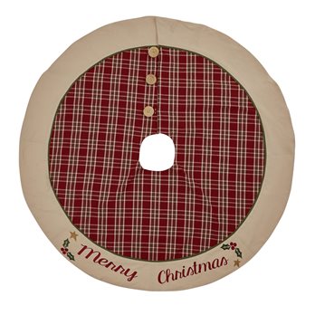 Merry Christmas Tree Skirt 52"