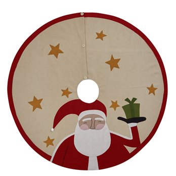 Snow Friends Santa Tree Skirt