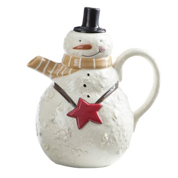 Snow Friends Snowman Teapot