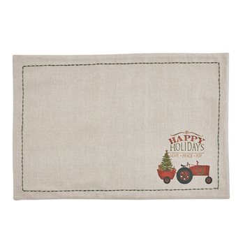 Over The River Tractor Placemat