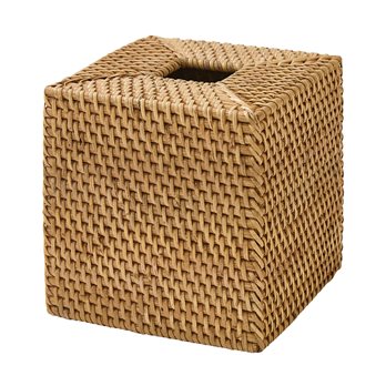 Rattan Tissue Box Holder