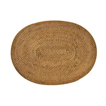 Rattan Oval Placemat