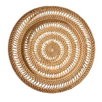 Rattan Spiral Charger