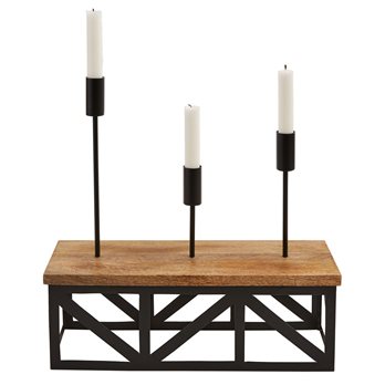 Urban Farmhouse Taper Centerpiece