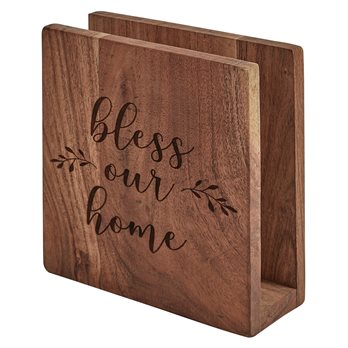 Farmhouse Wood Napkin Holder