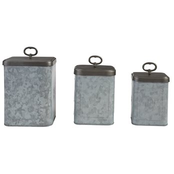 Vintage Canisters Set Of 3