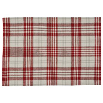 Peppermint Plaid Placemat