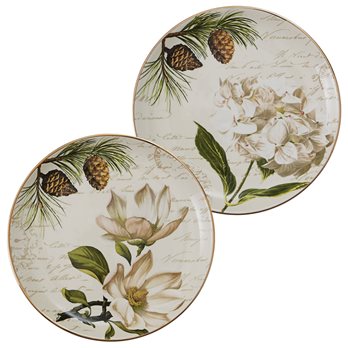 Wintertime Salad Plate - 2 Assorted